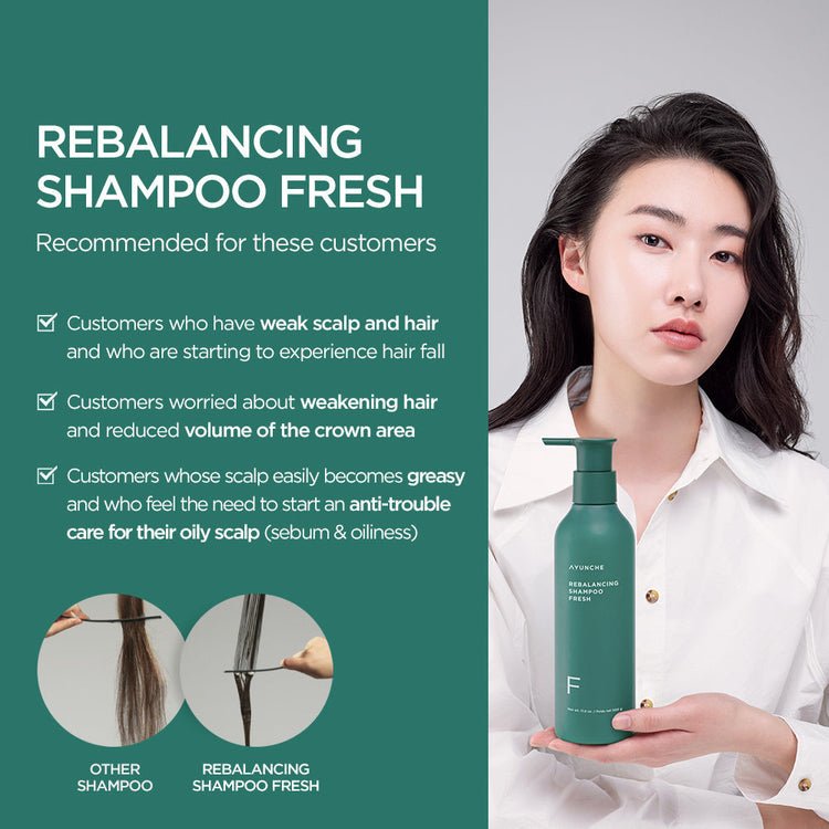 AYUNCHE REBALANCING SHAMPOO FRESH